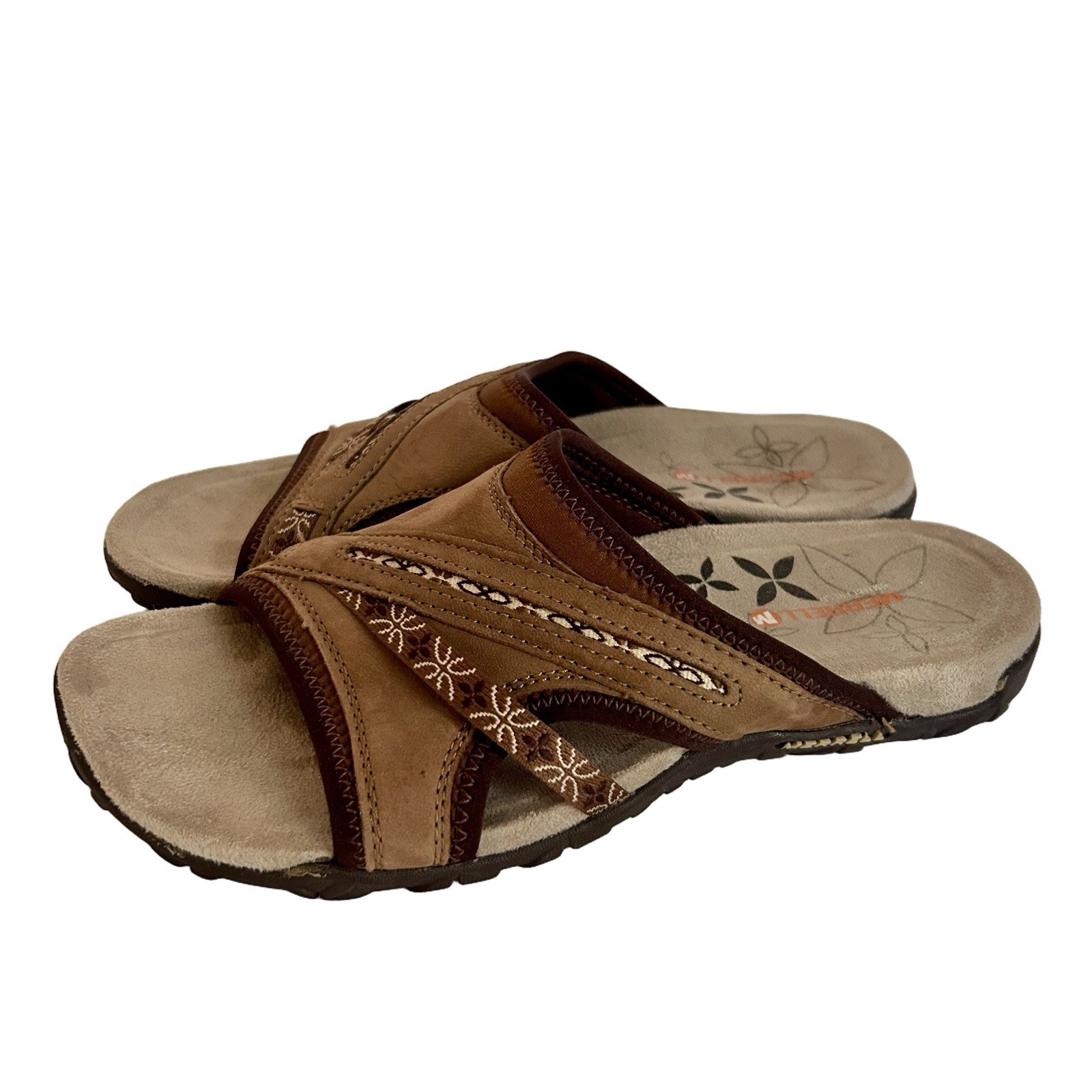 Merrell Sandalo Donna 7 Terran Slide II MarroneComfort Estivo