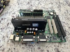 Vintage Slot 1 MOTHERBOARD E52914 440EX + INTEL Pentium II SL2HC CPU + 32MB RAM