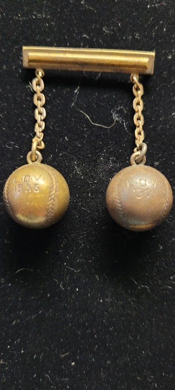 Vintage Baseball-themed Pin