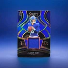 2025 Panini Select Jaxson Dart Draft Selections Blue Prizm RC Patch #DSM-JDT