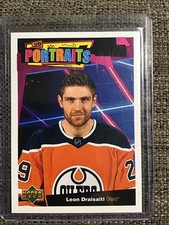 2020-21 UD Series 1 UD Portraits Leon Draisaitl
