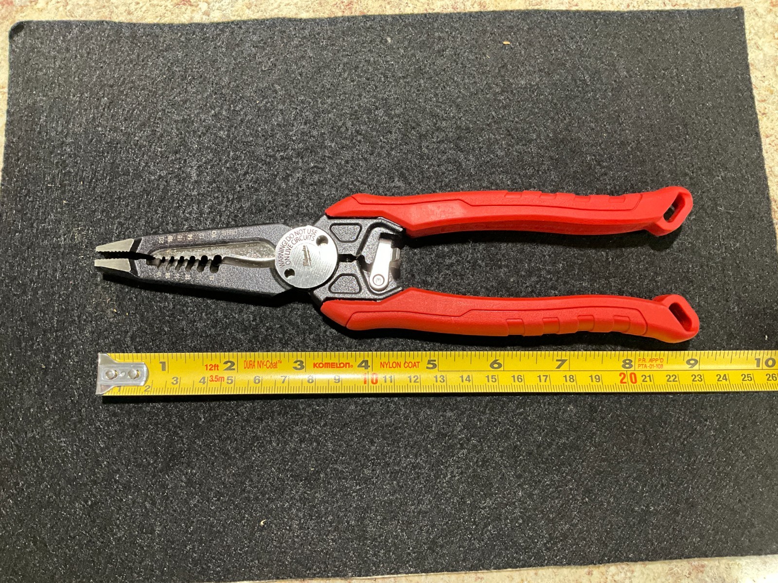 Milwaukee Tool 48-22-3078 7 in 1 High-Leverage Combination Pliers