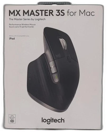 Logitech Mx Master 3s For Mac - Wireless Bluetooth Mouse With Ultra-fast