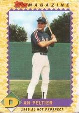 1990 Topps Magazine #TM2 Dan Peltier
