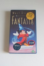 Videocassetta cartoni animati collezione Walt Disney Fantasia  VHS  english