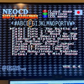 READ INFO- SNK Neo Geo Neo CD Console SD loader SDloader
