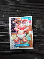 1988 Garbage Pail Kids Stickers #'s (562a, Post No Bill, #573 a Snotwich Sandra,