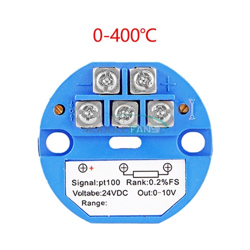 PT100 4-20mA 0-600 Celsius Wärmewiderstand Wandler Temperaturtransmitter - Bild 13 von 16