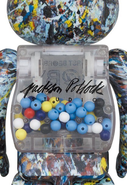 MY FIRST BE@RBRICK 400% & 100% B@BY Jackson Pollock Studio MY FIRST BE@RBRICK 400% & 100% B@BY Jackson Pollock Studio