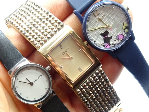 SKAGEN RADLEY & SEKONDA SEKSY Ladies Wristwatch x 3 WORKING