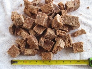 Fire Starter Homemade Sawdust and Paraffin Wax 16pc.