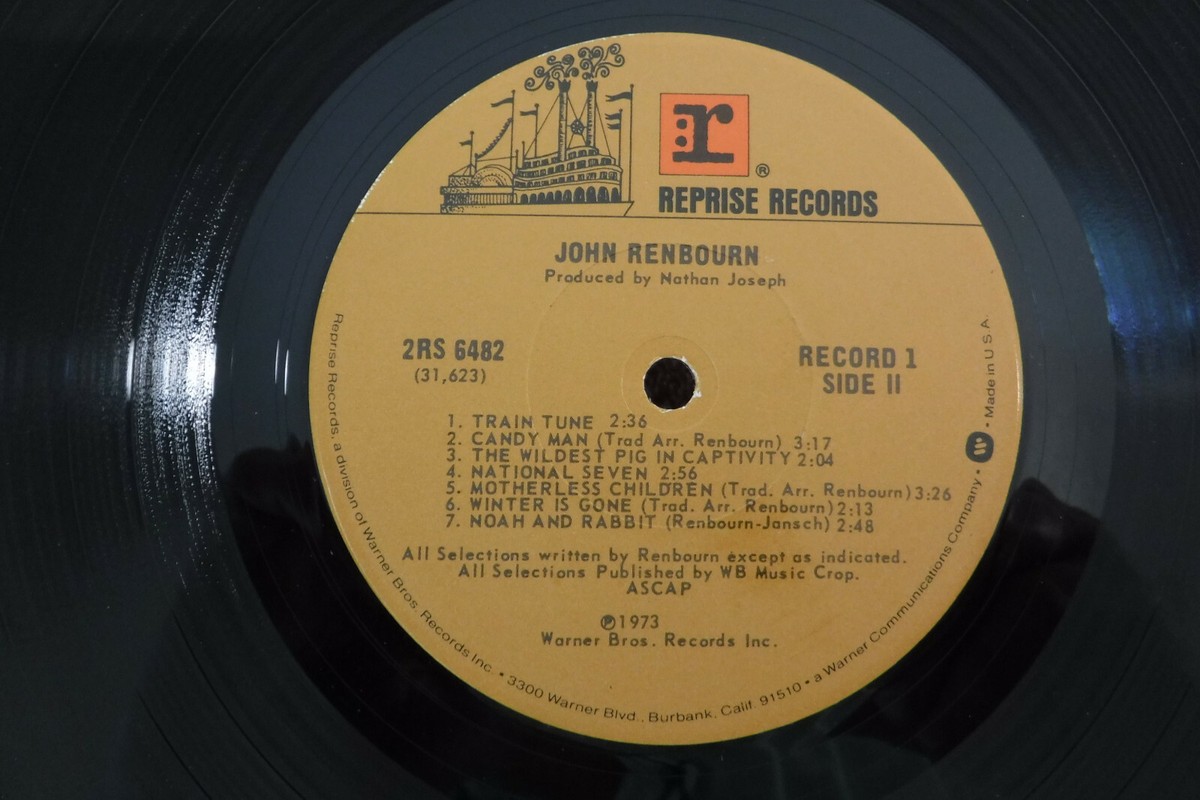 John Renbourn, Reprise Records 2RS 6482, 1973, 2 LPs John Renbourn, Reprise Records 2RS 6482, 1973, 2 LPs