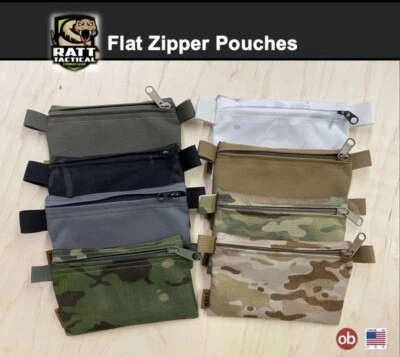 RATT Tactical USA Flat Zipper Pouch