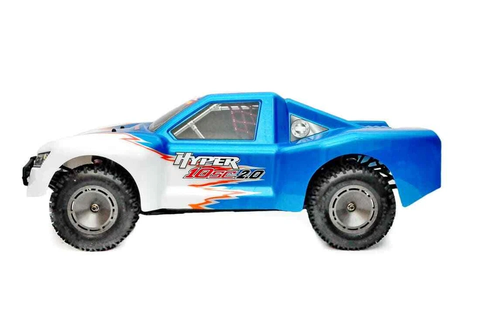 HoBao 1/10 HYPER SC 2.0 бесщеточный грузовик для коротких дистанций готов к запуску синий/белый корпус - Изображение 3 из 4