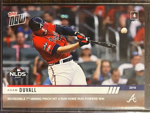 2019 Topps Now 954 Adam Duvall