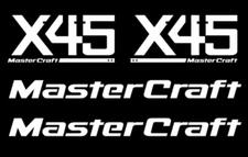 MASTERCRAFT X-45 BOAT HULL 2006 X45 DECAL STICKER SET MC45