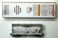 MTL Micro-Trains 09251170 Great Northern GN 173837 2 bay FW Factory Weathered  