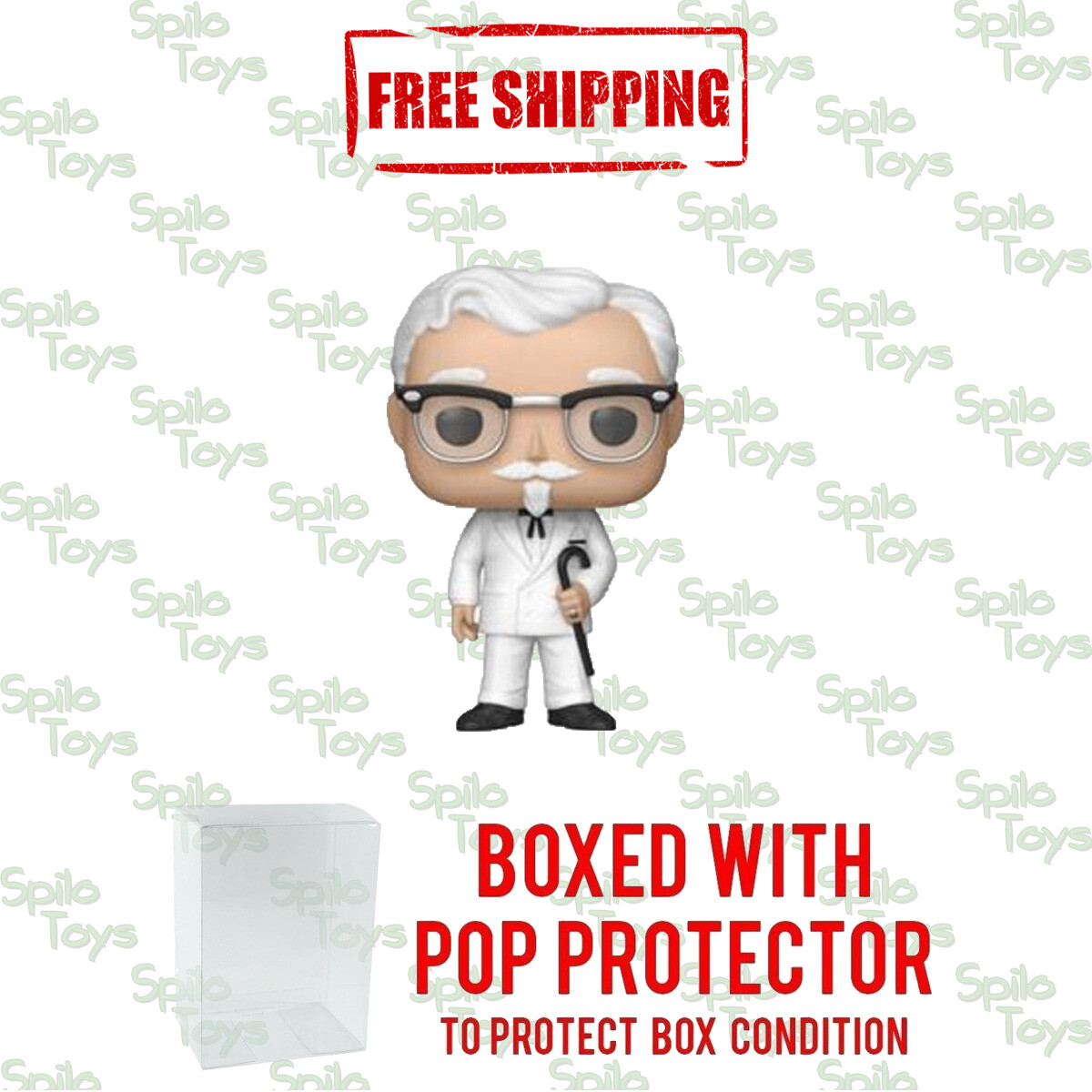 Funko Pop! Colonel Sanders Cane Funko Shop Exclusive Ad Icons