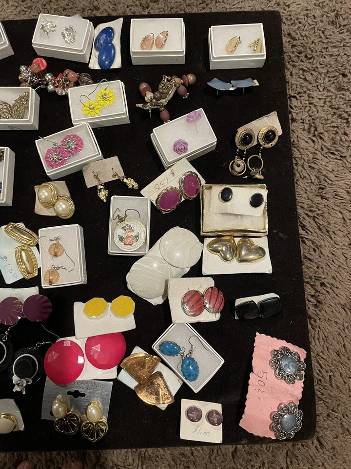 LEER DESCRIPCIÓN!! 20 pares de pendientes vintage hasta ahora Foto 4 de 4