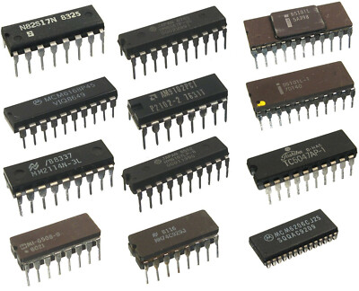 SRAM 256×1 , 256×4 , 1k×1 , 1k×4 , 4k×4 , 16k×1,  64k×1 , 8k×8 , 32k×8 , 128k×8