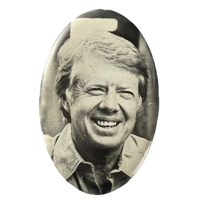 Vintage Pinback 1976 Jimmy Carter Politics Badge Candidate Badge Button Pin