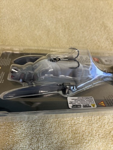Savage Gear 5” Bat, 2oz, Gray/Black, Floating Crawling Action, Wings Flap - 第 10/11 張圖片
