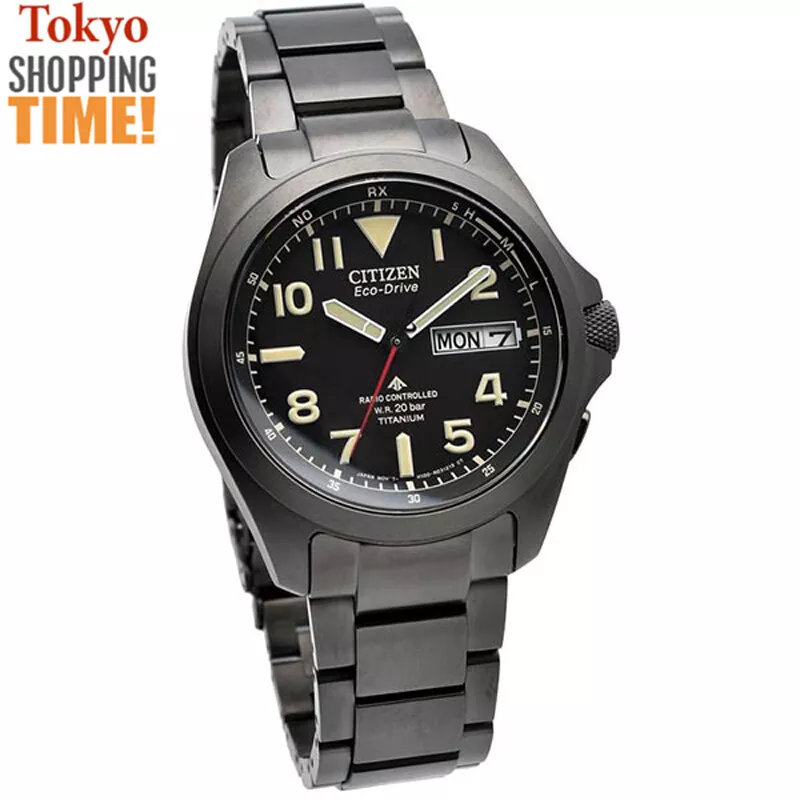 Citizen Promaster Land Eco-Drive AT6085-50E Black Titanium Solar Men Watch