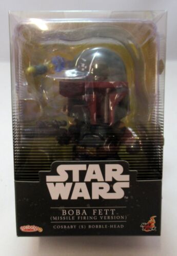 HOTTOYS COSBABY (S) BOBBLE HEAD BOBA FETT MISSILE FIRING VERSION COSB931 - Picture 1 of 2