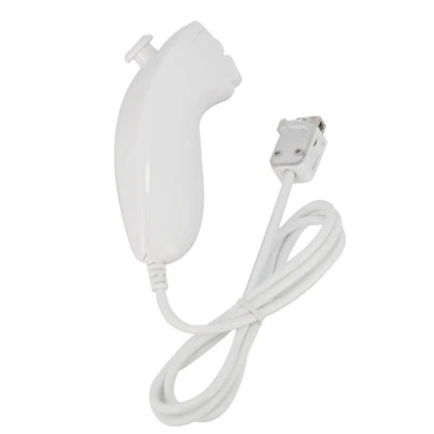 STRAßE GAME Nunchuck manette pour Nintendo Wii et Wii u - Blanc
