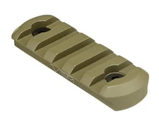 VISM KeyMod Accessory Rail Picatinny 5-Slot SHORT Sight Light Laser Mount TAN