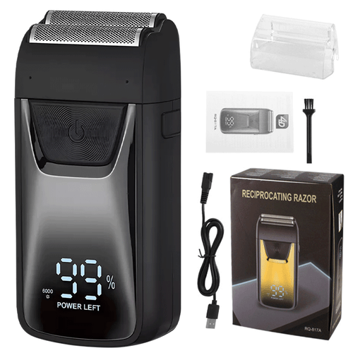 NEW Men's Electric Shaver Trimmer Razor USB Recharge Hair Beard Shaving Machine - Picture 14 of 26