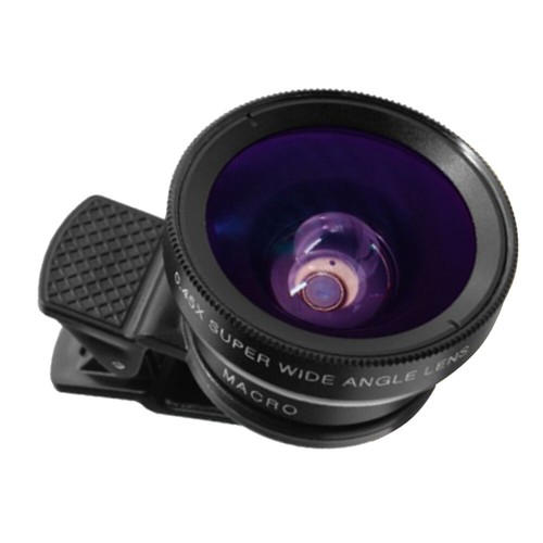 Phone Macro Lens Phone Camera Lens Mobile Camera Lens 0.45x Wide Angle Lens
