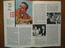 Nove-1953 TV Guide(EDWARD R MURROW/MARJORIE REYNOLDS/VERA BRYNER/ARLENE FRANCIS/