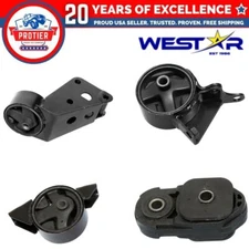 Motor & Trans Mount 4PCS Set Compatible for 1991-1994 Nissan Sentra 1.6L Manual