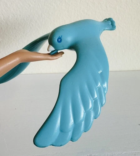 1995 Mattel Songbird Barbie Doll Singing Balancing Blue Bird ONLY Figure Works?