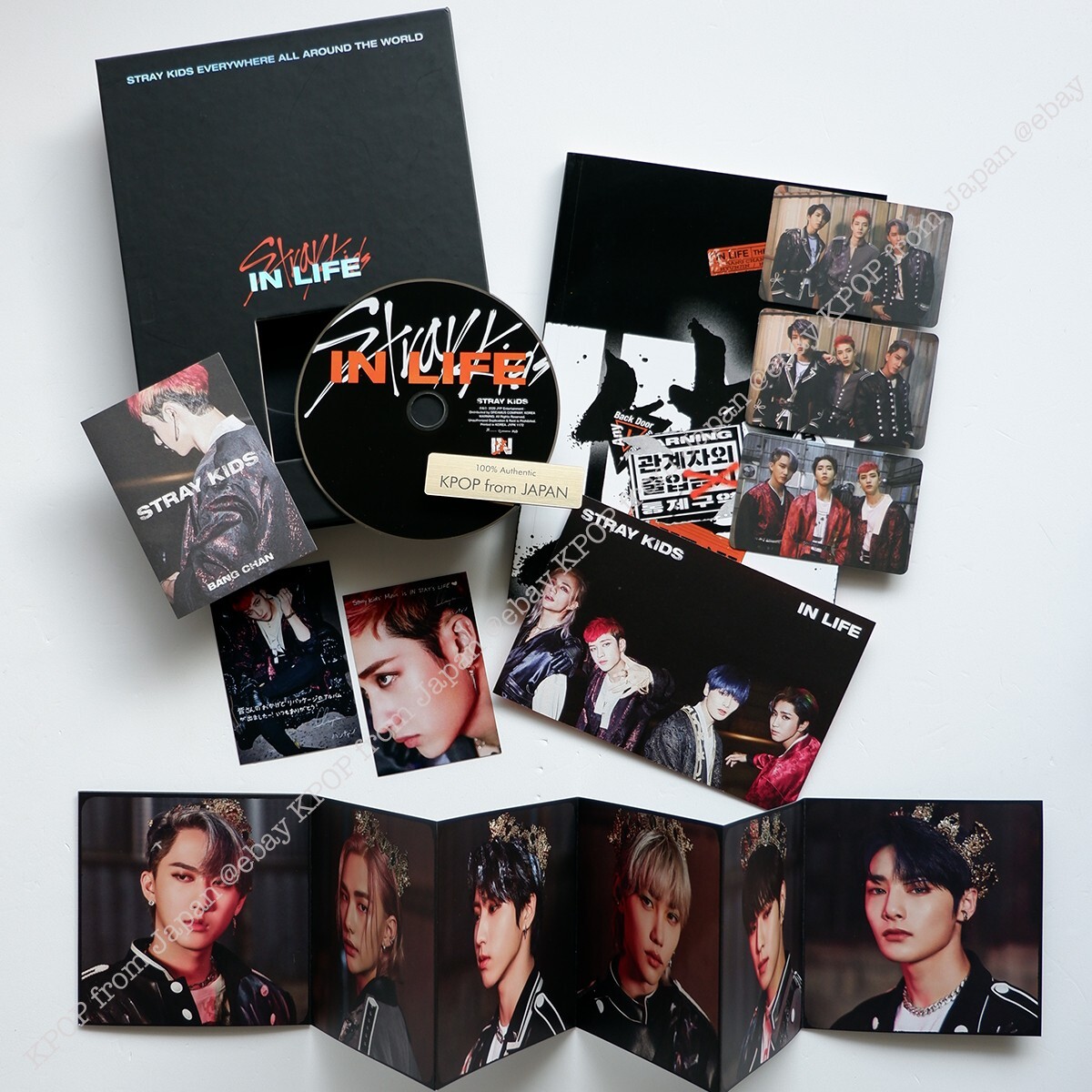 Stray Kids「IN LIFE」限定盤 Bang Chan Stray Kids IN LIFE Limited Edition CD + Photobook