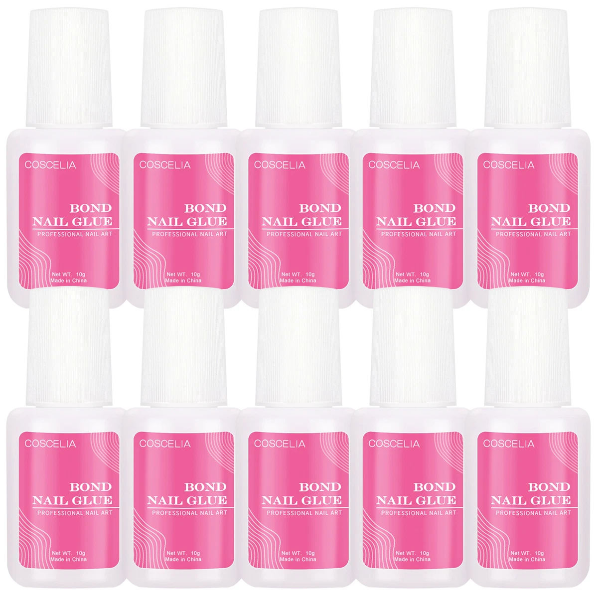 Extraposh Plastic Box Packing Reusable Acrylic False Nails With 2 Nail Glue  For Women's & Girls White (Pack of 100) TRANSPARENT - Price in India, Buy  Extraposh Plastic Box Packing Reusable Acrylic
