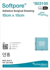 SOFTPORE Sterile Surgical Dressings - 10cm x 10cm **from only 39p/dressing* NP