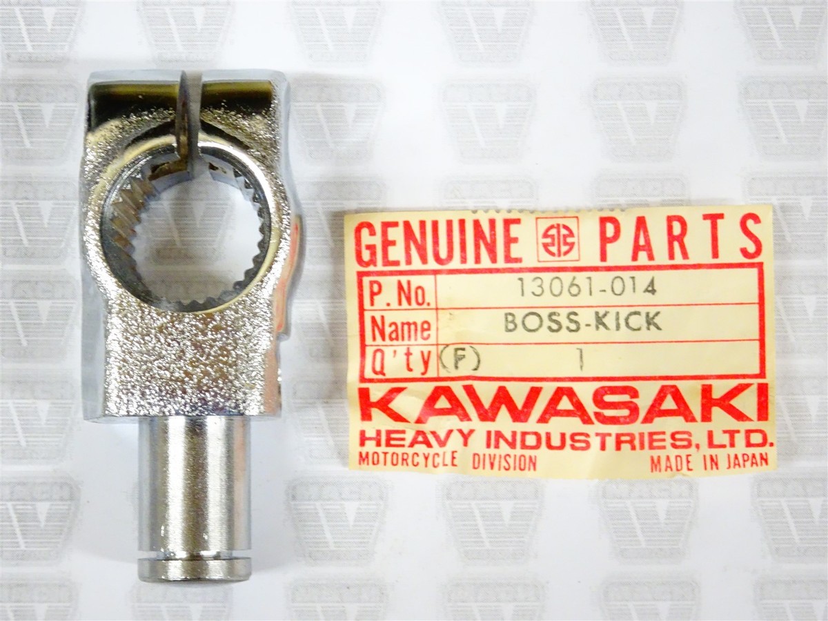 Kawasaki NOS NEW 13061-014 Kick Pedal Boss Z1 F11 F12MX KZ | eBay