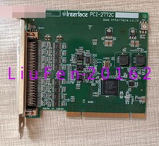 1pc used INTERFACE PCI-2772C Acquisition card