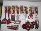 KitchenAid Empire Red Cooking Utensils choose style from dropdown box (HERA)