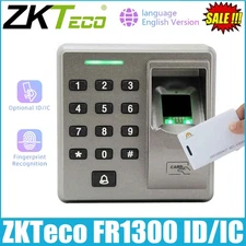 ZKTeco FR1300 ID/IC Fingerprint Time Attendance and Access Control System IP65