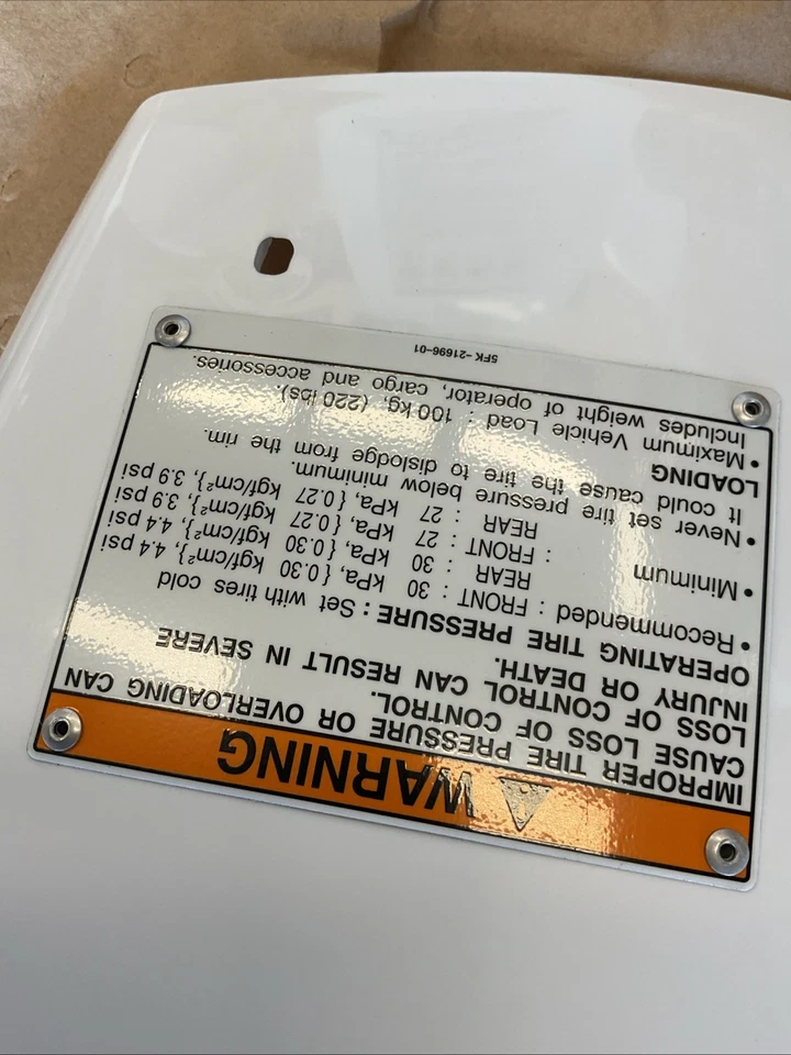 2000 Original Genuine Yamaha Banshee 350  Full Plastic Kit OEM💯 - Image 4 of 4