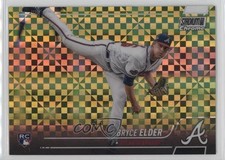 2022 Topps Stadium Club Chrome Updates X-Fractor Bryce Elder #333 0k26