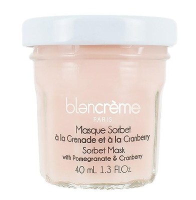 Blancreme Paris Sorbet Maske mit Granatapfel und Blaubeere 40 ml
