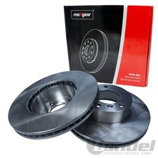 2x MAXGEAR BREMSSCHEIBEN 315mm BEL&Uuml;FTET VORNE passend f&uuml;r MERCEDES G-KLASSE PUCH
