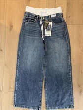 Rewash Jeans Womens 11/30 Baggy Jogger Wide Leg Pull On Oversized Y2K Skater