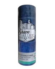 The Shave Factory Neckband Disposable Neck Strips 500 Strips/ 5 Roll Pack NEW