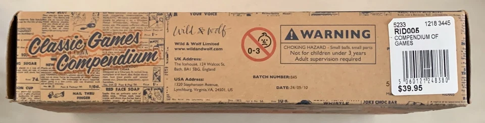 New Retro Ridley's House of Novelties Classic Games Compendium - Image 3 of 4