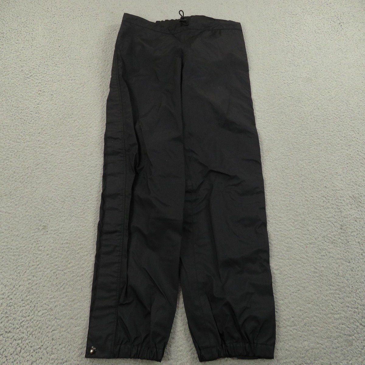 patagonia h2no パンツ Patagonia Pants Mens Small Black Nylon Full Side Zip On Off Rain